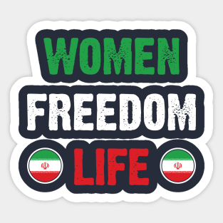 Women Freedom Life Sticker